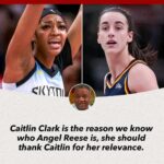 Jason Whitlock believes Angel Reese owes some of her fame to Caitlin Clark and even suggests nobody would even know her name at all without Caitlin Clark……..